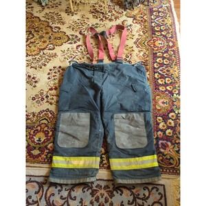 Retired Firefighter Gear Turnout Pants FIRE USED Size 56 X 26 See Pics